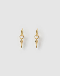 Cornicello Gold Charm Earrings - Small