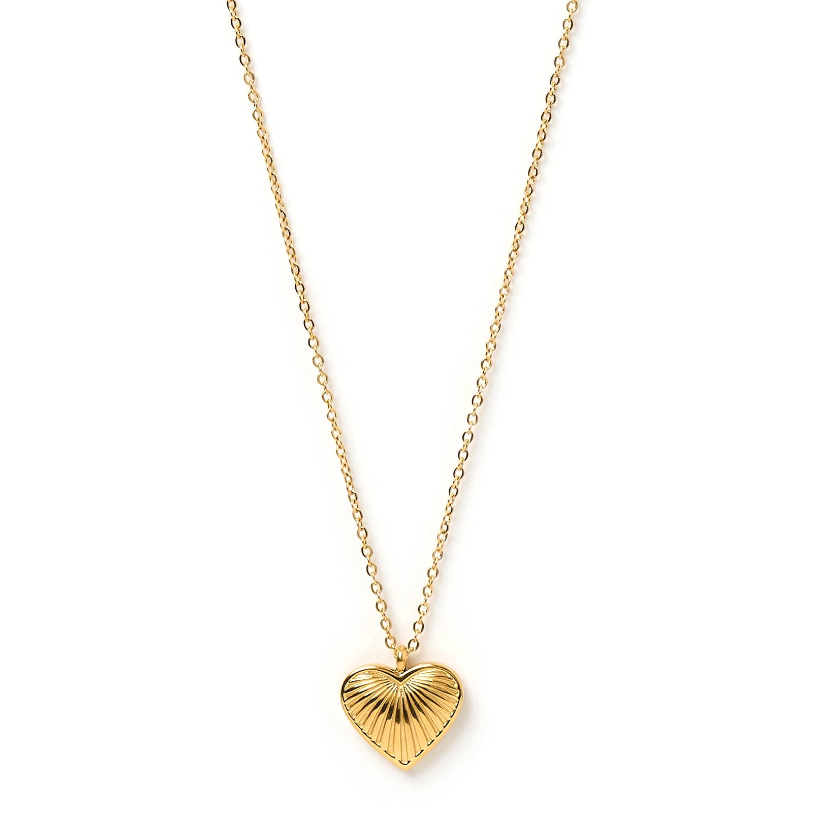 Jasmine Gold Heart Necklace