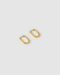 Link-Up Gold Hoop Huggies - Small