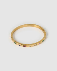 Melrose Gold Cuff Bracelet - Multi