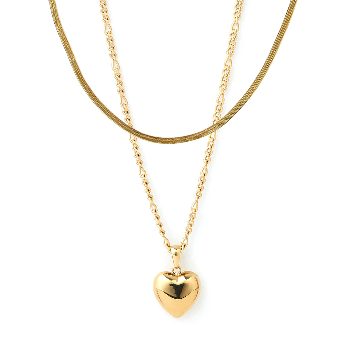 Lovebird Necklace Stack - Gold