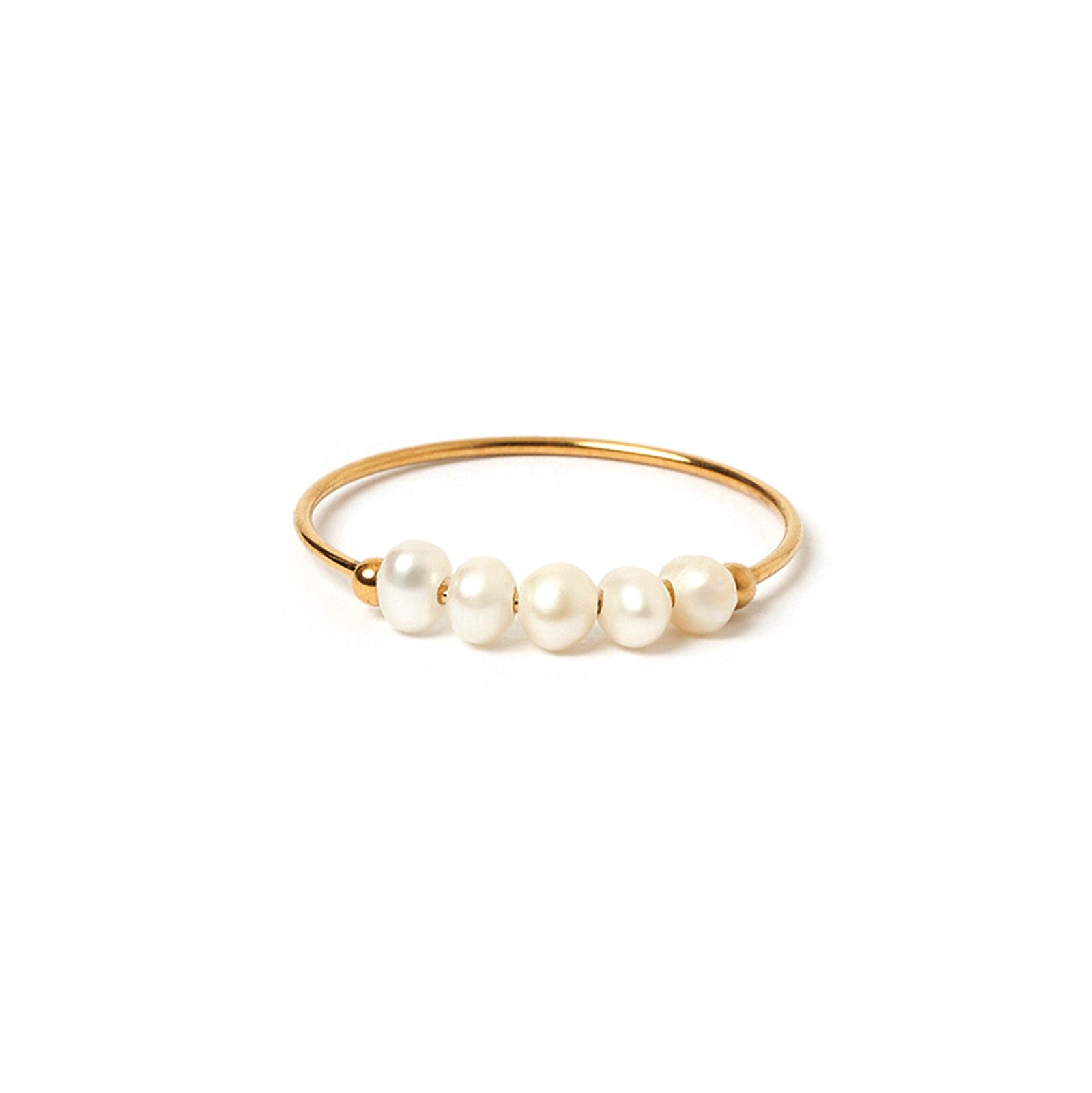 Remi Gold and Pearl Ring