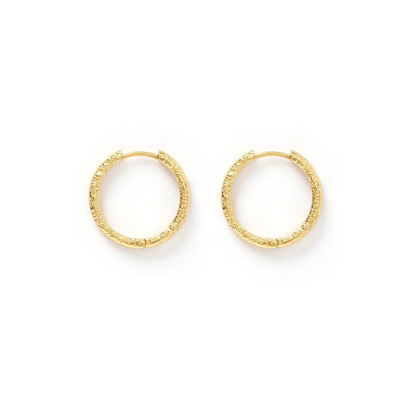 Arabella Gold Hoop Earrings - Arms Of Eve USA