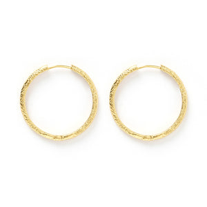 Sebastian Gold Hoop Earrings - Arms Of Eve USA