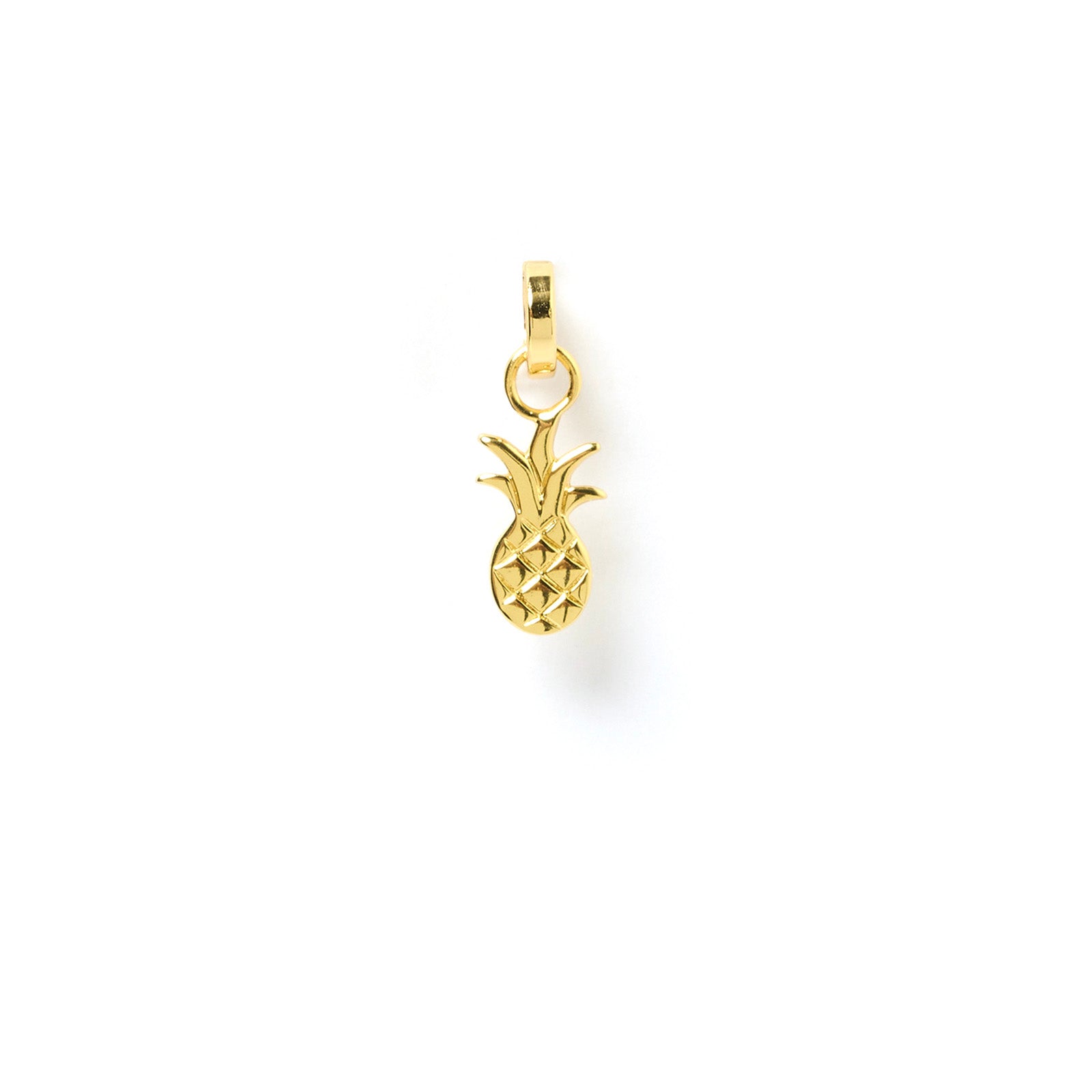 Arms Of Eve Ananas gold pineapple pendant, symbol of hospitality, friendship and tropical elegance