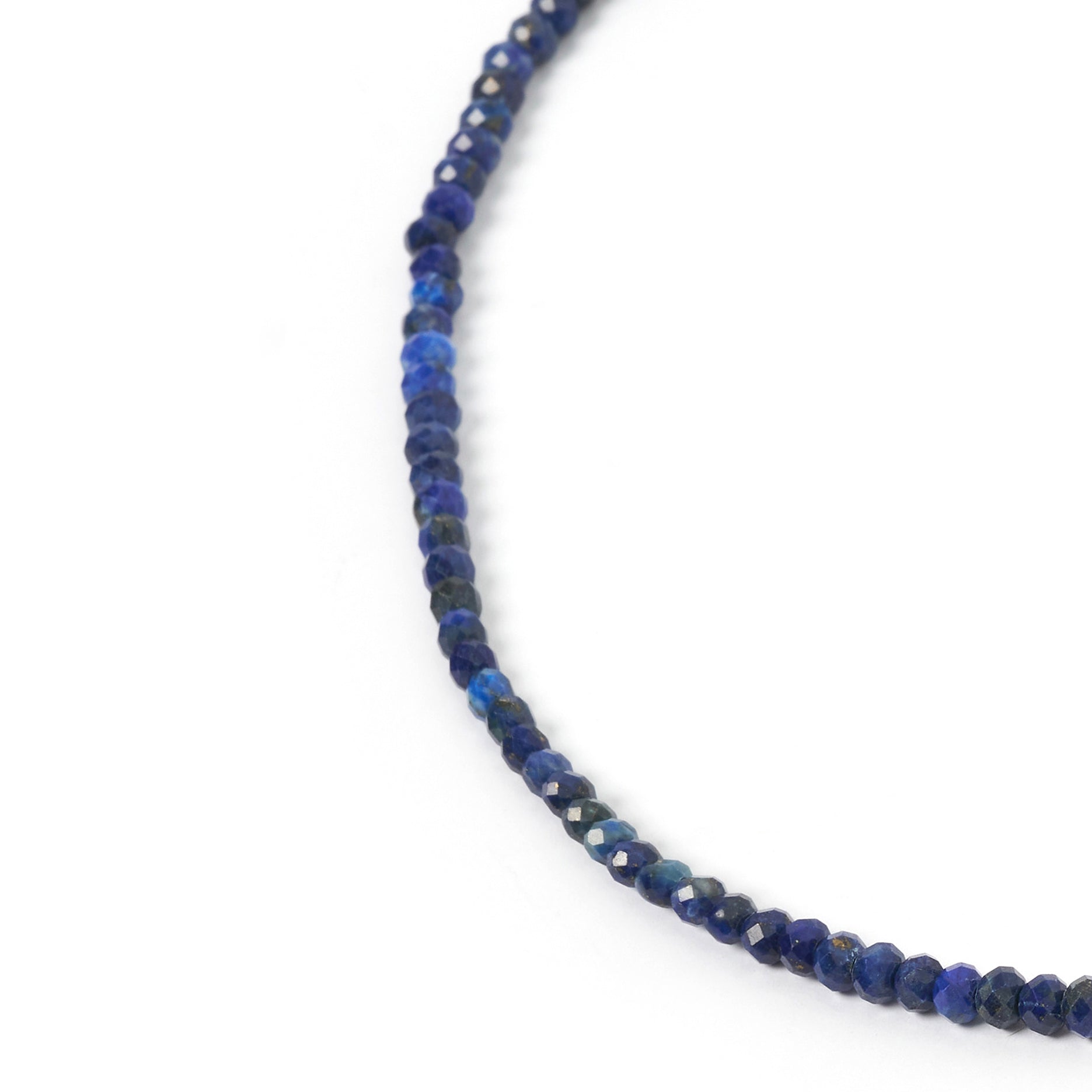 Arms Of Eve Lapis Lazuli necklace adorned with beautiful deep blue beads
