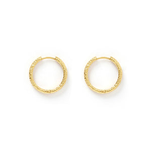 Arabella Gold Hoop Earrings - Arms Of Eve USA