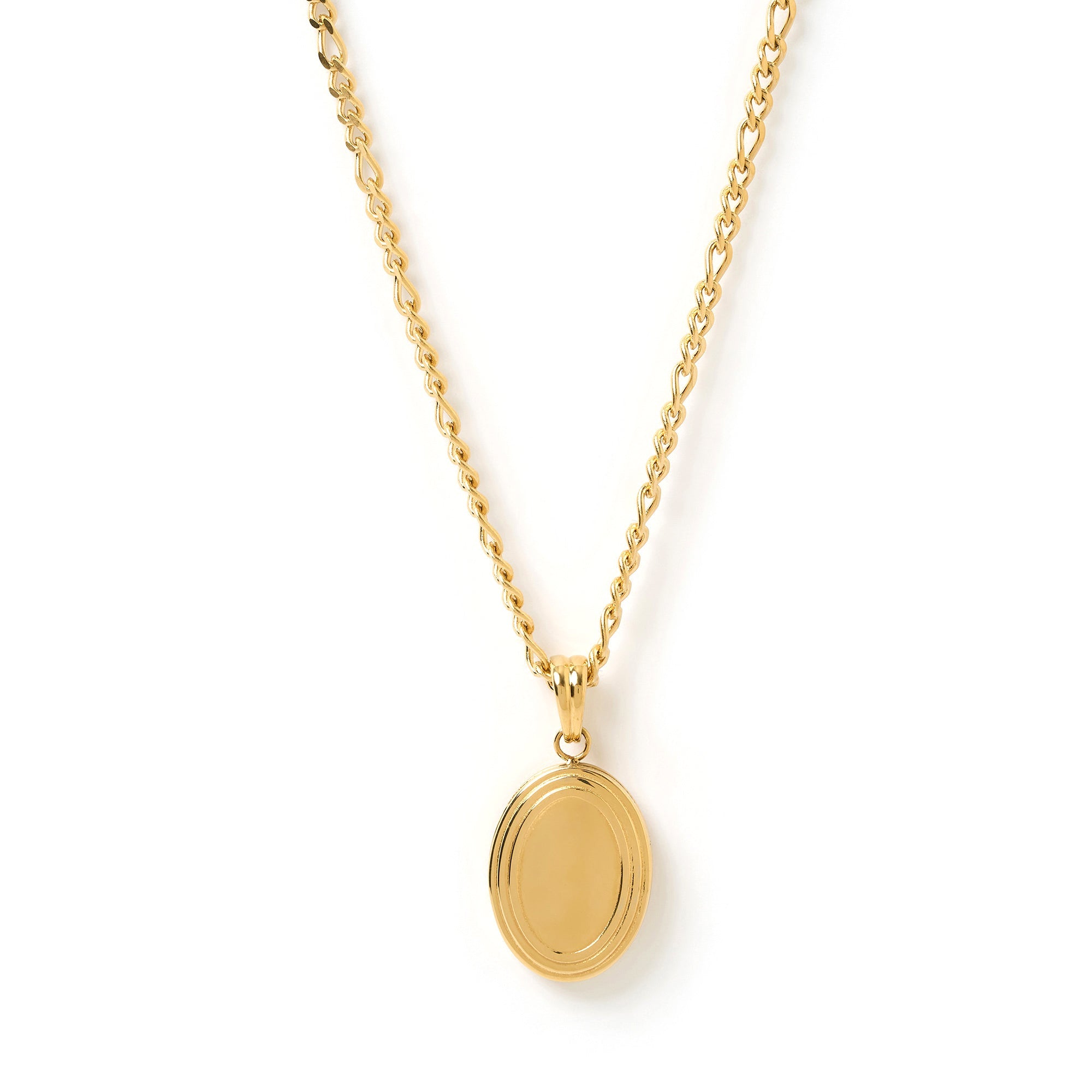 Classic Gold Locket Necklace
