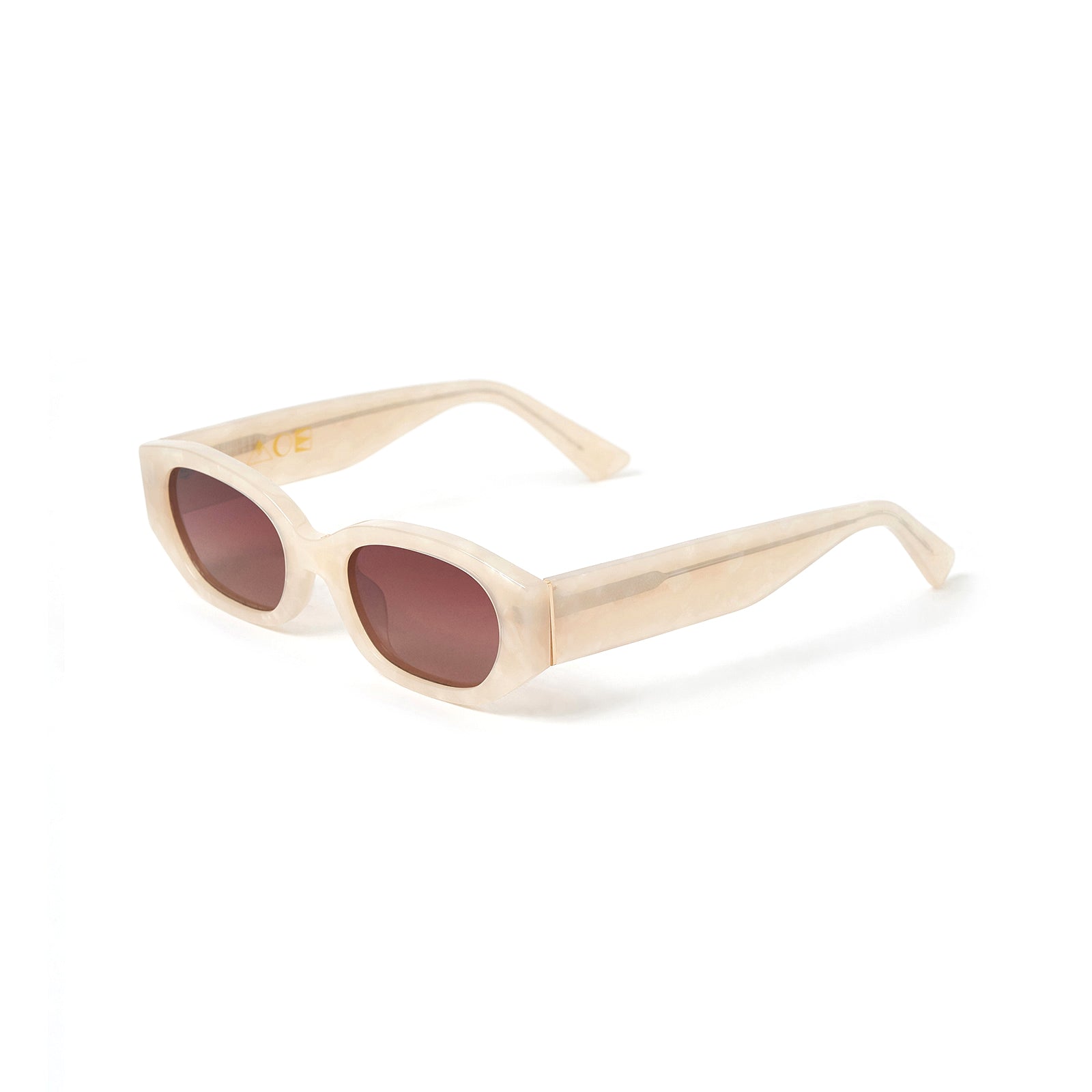 Hendrix Sunglasses - Cream Marle