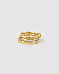 Indigo Gold Ring