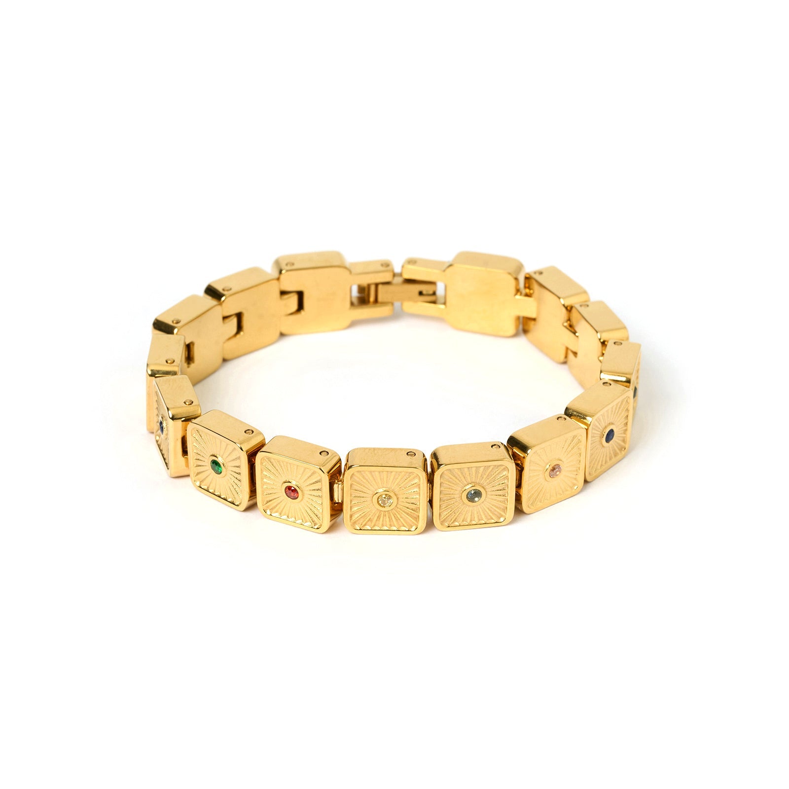 Jasper Gold Bracelet