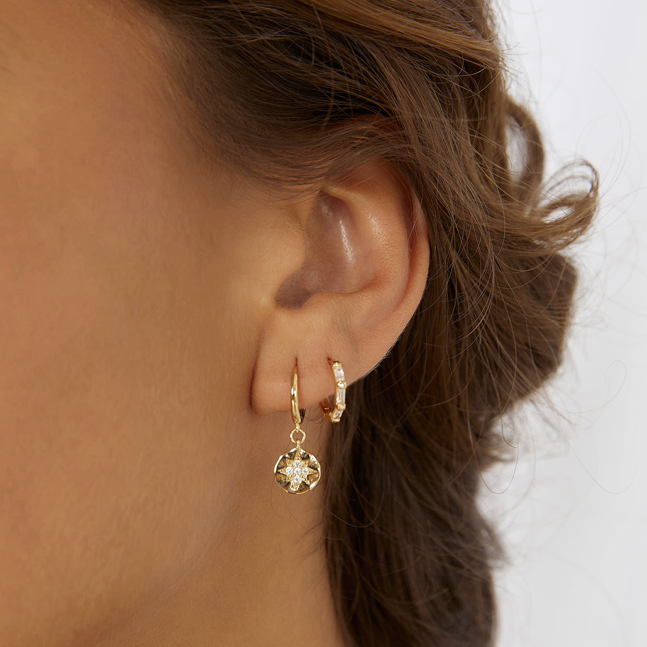 Lila Earring Stack - Gold