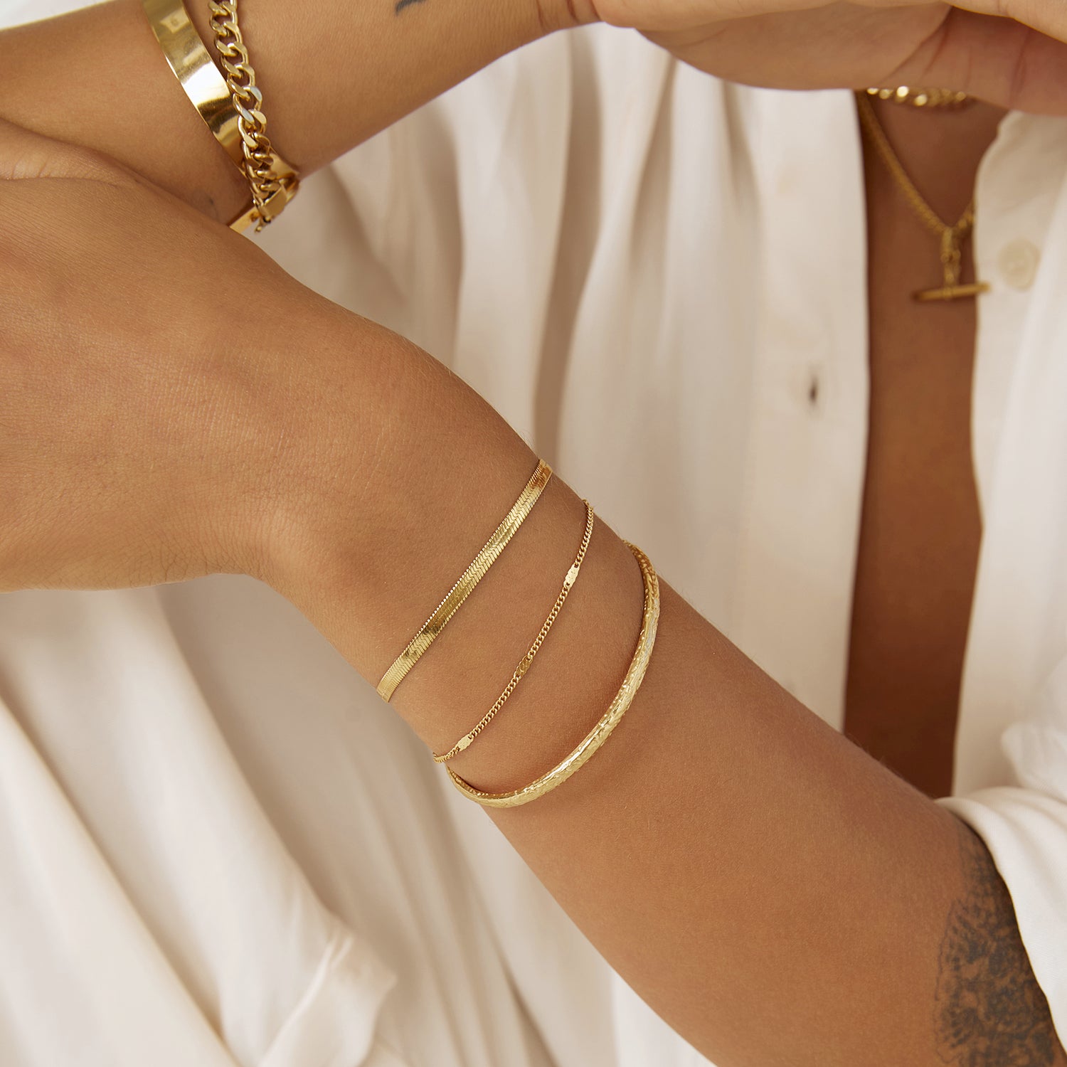 Willa Gold Chain Bracelet