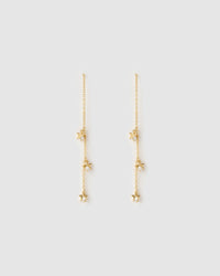 Orion Threader Gold Earrings