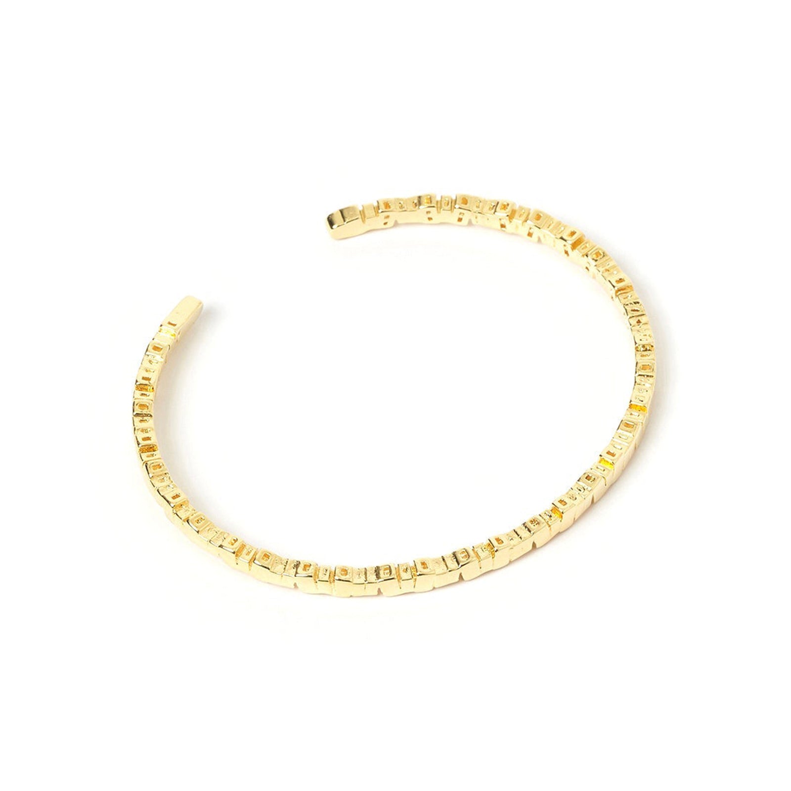Sainz Gold Cuff Bracelet