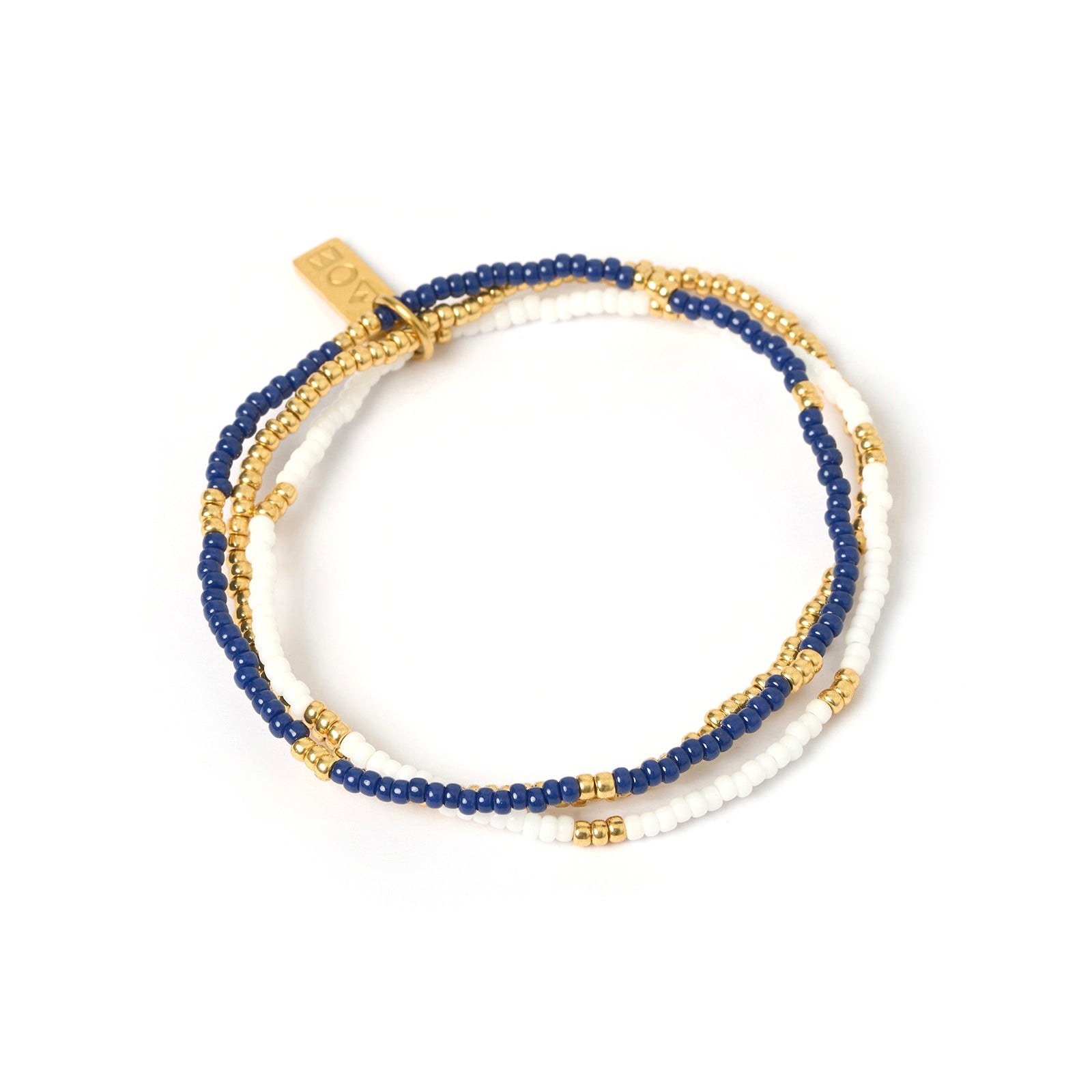 Sunny Bracelet Set - Navy