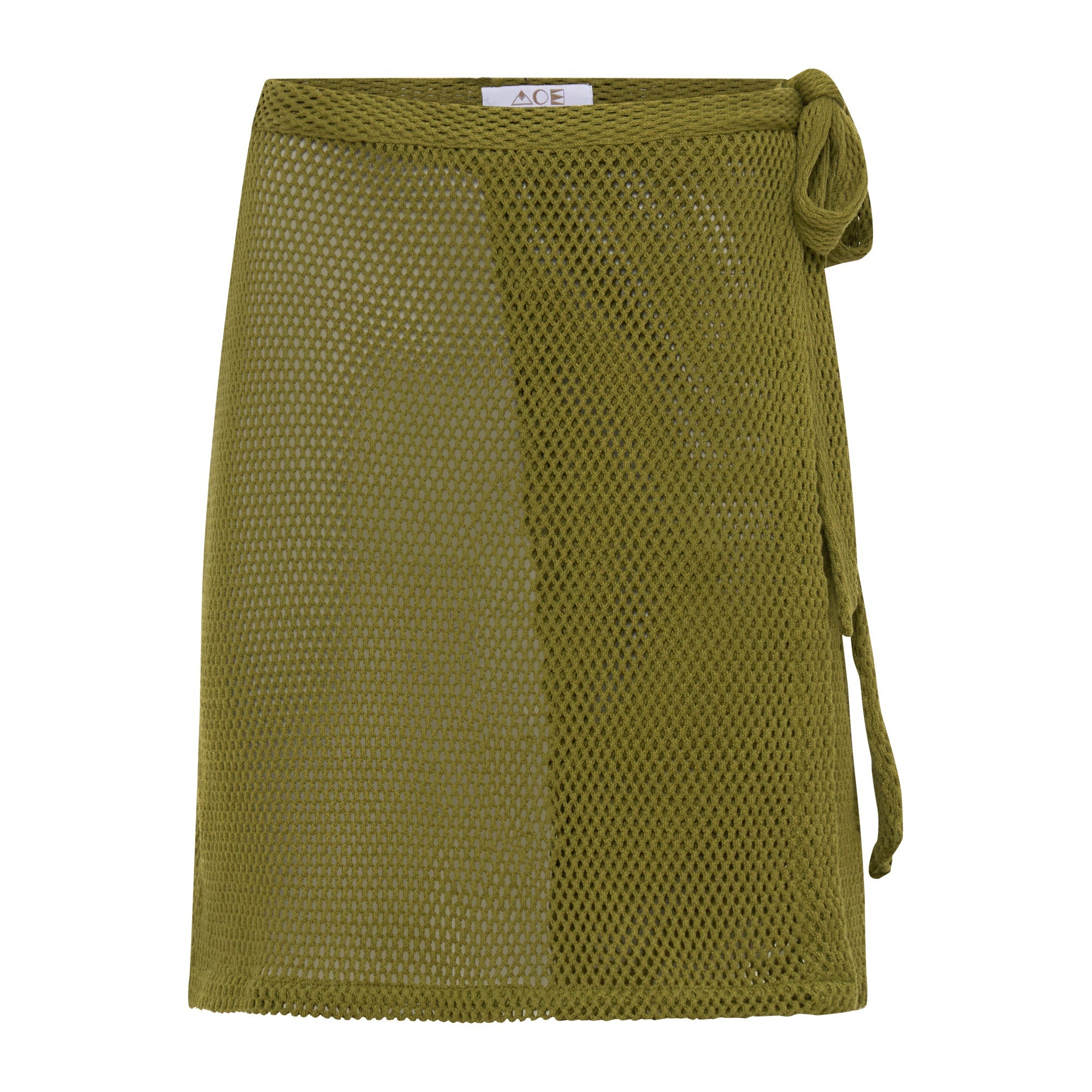 Verona Mini Wrap Skirt - Pistachio