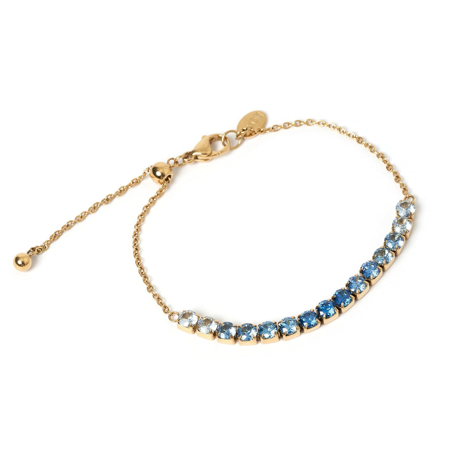 Zalia Gold Bracelet - Sapphire