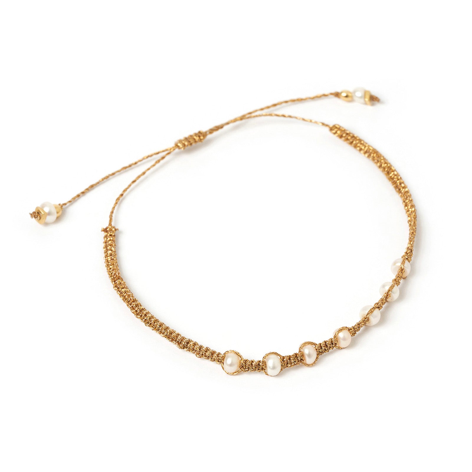 Safi Pearl and Gold Bracelet