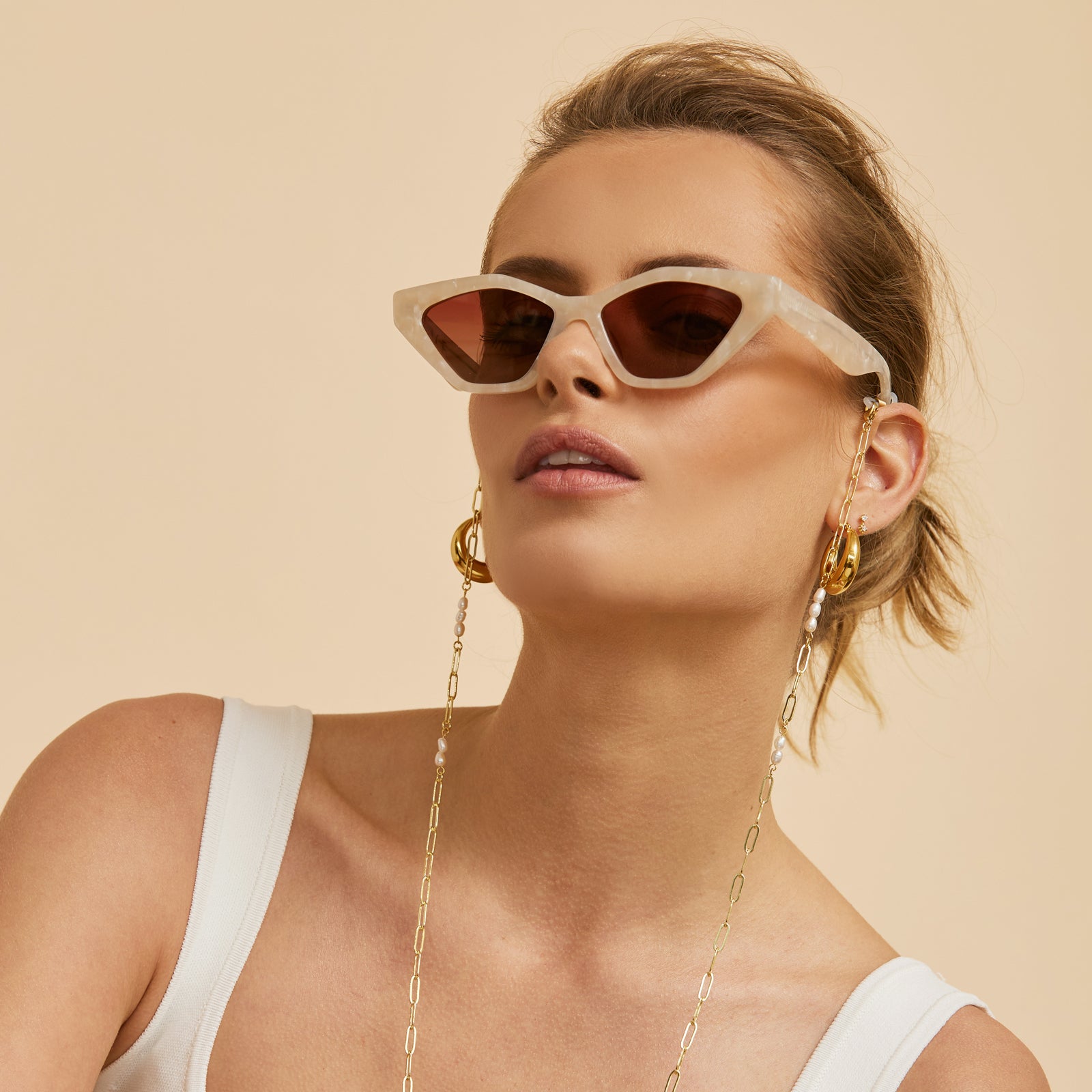 Ophelia Pearl Sunglasses Chain