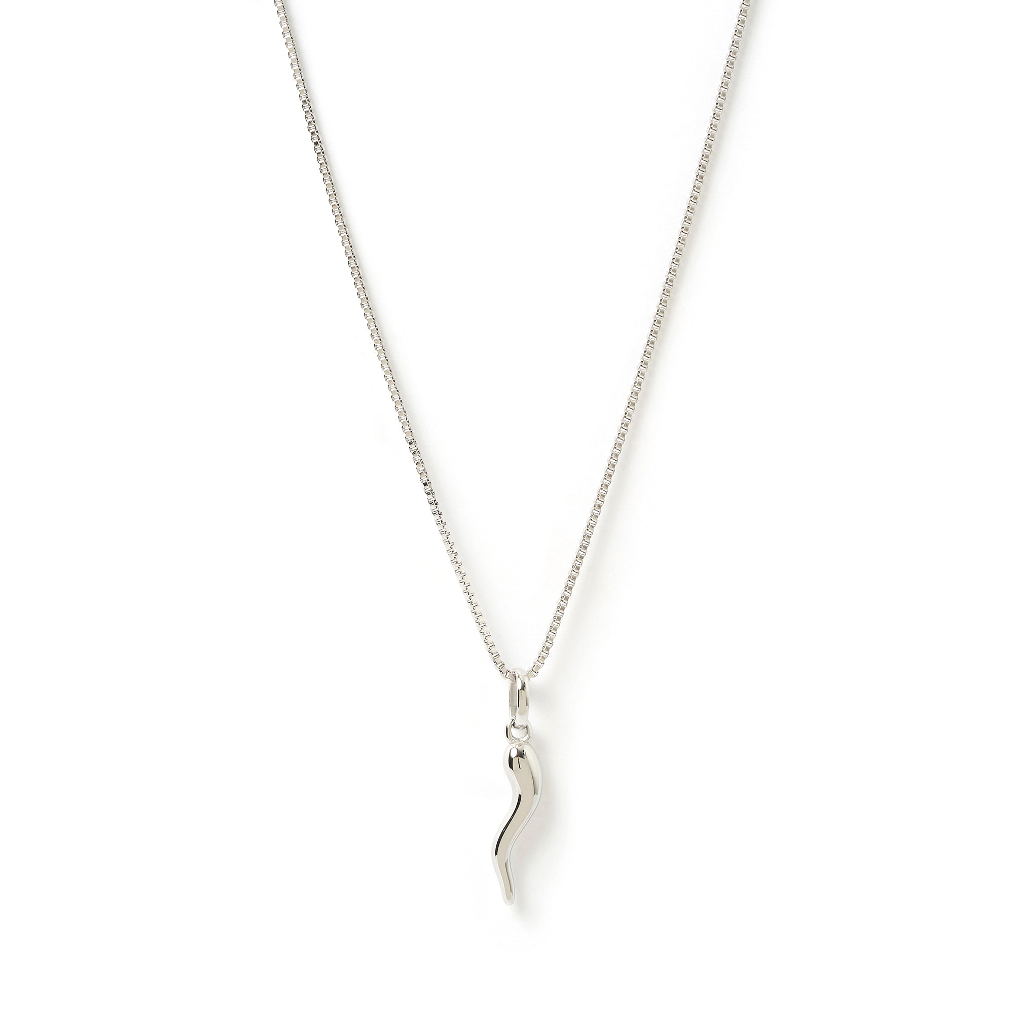 Cornicello Silver Charm Necklace