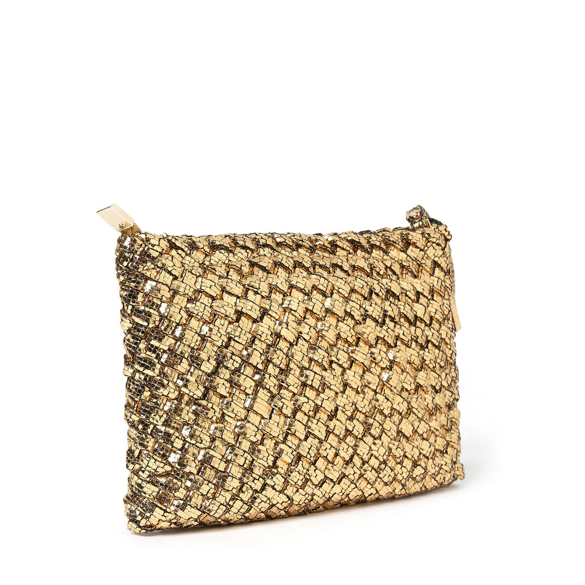 Lavinia Clutch Bag - Gold, ARMS OF EVE