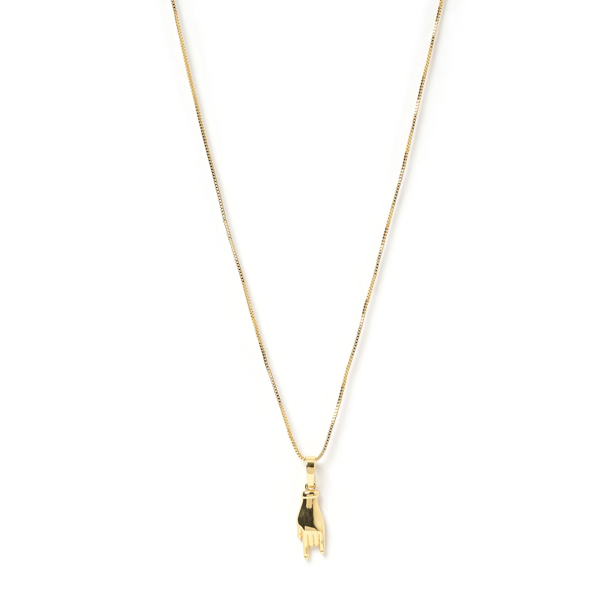 Mano Gold Charm Necklace