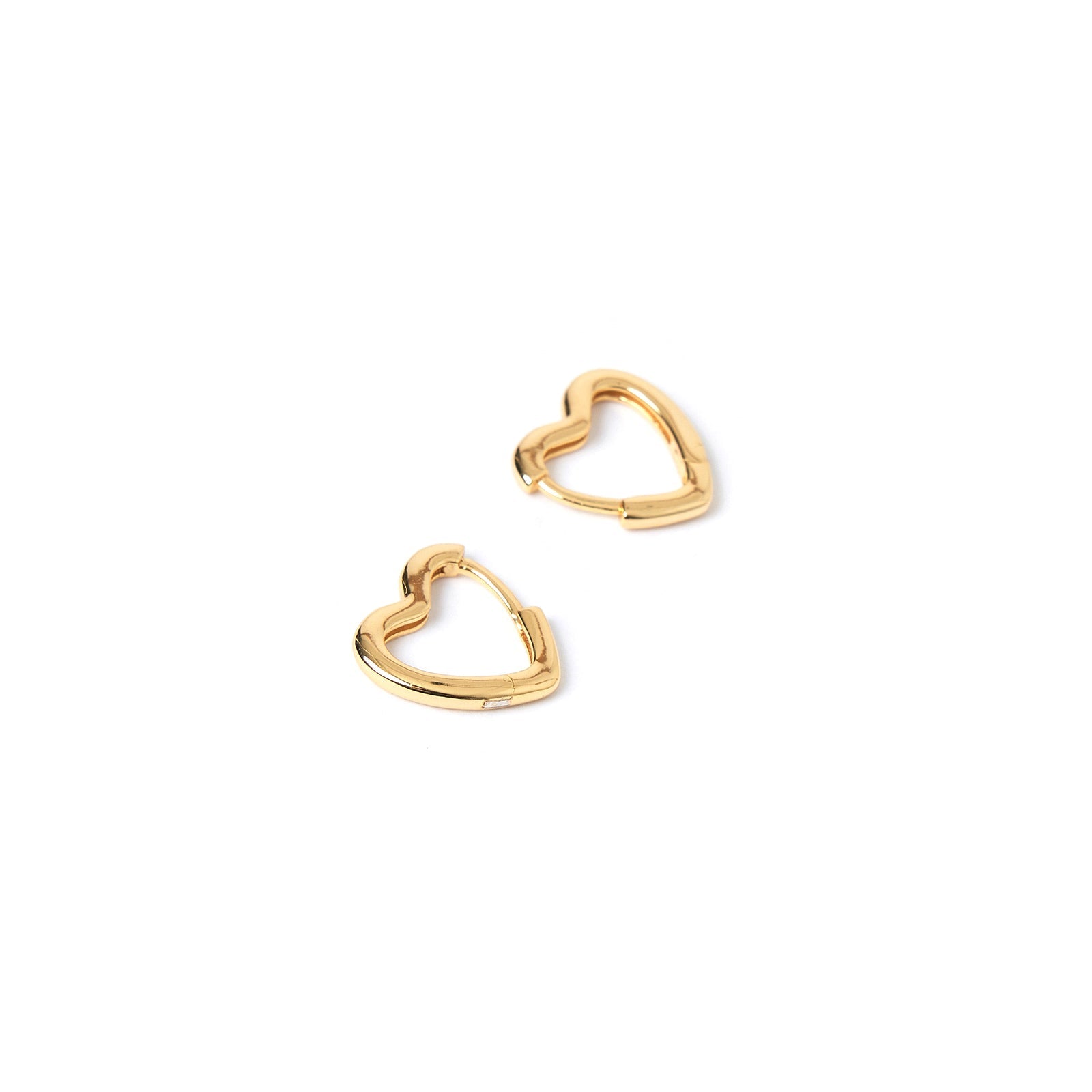 Sweetheart Gold Earrings