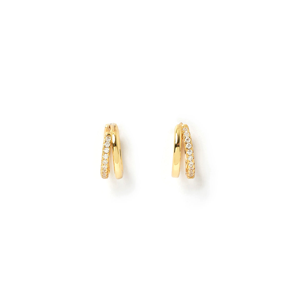 Winnie Gold Huggie Earrings